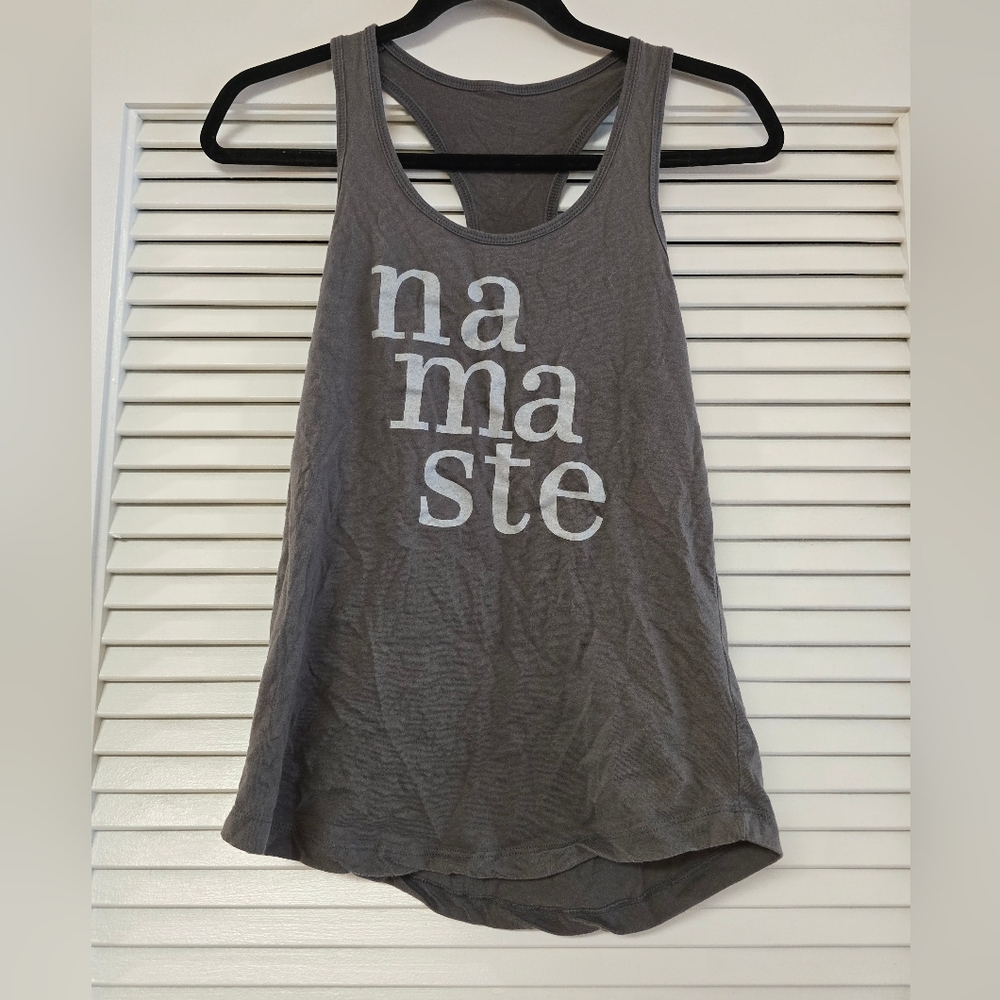 Namaste Racerback Sleeveless Tank Top